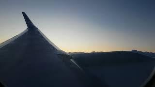 TRIP Report Part 2. Air Astana Boeing 757 landing at Almaty