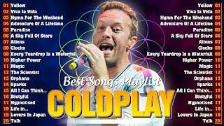 Coldplay Best Songs Playlist 2025 ~ The Best Of Coldplay ~ Greatest Hits Full Album 2025