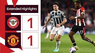 Brentford 1 Manchester United 1 | Extended Premier League Highlights