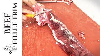 How to Trim a Beef Fillet with Franco