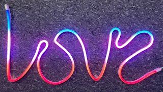 Twinkly Flex - Create your own NEON sign with this LED Tube!