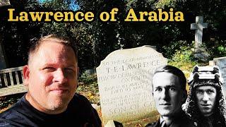 The Grave of Lawrence of Arabia: T. E. Lawrence, Moreton, Clouds Hill, Bovington, Dorset.