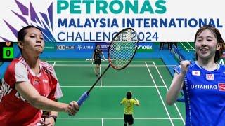 Ruzana Ruzana (INA) VS Riko Gunji (JPN) | Final Malaysia International Challenge 2024