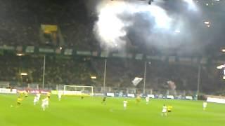 Dortmund-Stuttgart [4:4] Pyrotechnik