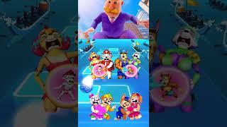 Paw Patrol Scary Chase vs Ryder x Coffin Dance | Tiles Hop EDM Rush #coffindance #tileshop