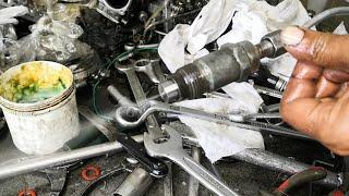 How to Diesel injector service, Toyota diesel injector,diesel nozzle work