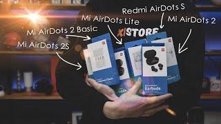 СРАВНЕНИЕ НАУШНИКОВ XIAOMI / Mi AirDots 2, 2S, Lite, 2 Basic, Redmi AirDots S