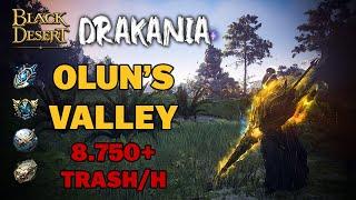 BDO | Olun's Valley - Dehkia Lv2 | Drakania Awakening | 8.750 Lv2