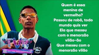 MC Menor JP - Menina de Vermelho (Letra/Lyrics) 