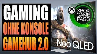 Samsung QN90B QLED TV - Game Streaming mit GameHub 2.0 - Forza mit PS5 Controller und viel mehr