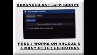 ROBLOX ANTI-AFK SCRIPT | THE ONE THING YOU NEED TO KNOW | SCRIPT LINK IN COMMENTS AND DESCRIPTION