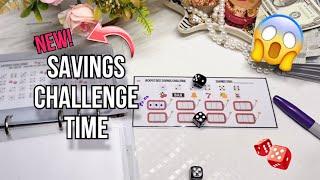 NEW Savings Challenge Time | Saving Money with Dice Games | Cash Envelope Stuffing