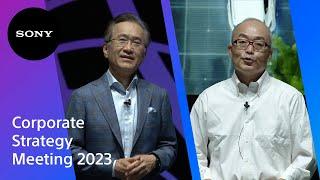 Corporate Strategy Meeting 2023 (1 min highlight) (with Audio Description) | Sony Official