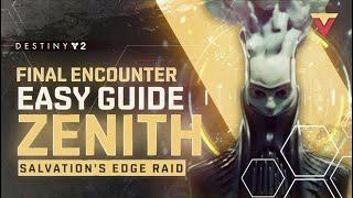 Zenith Final Encounter Guide - How To Beat the Witness in Salvation's Edge