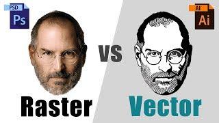 Vector vs Raster Explained - What is DIFFERENCE?