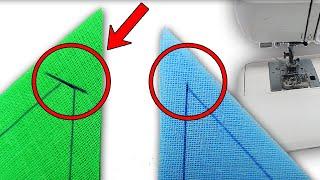 This is the secret to sewing beautiful corners (3 ways) / sewing technique for beginners