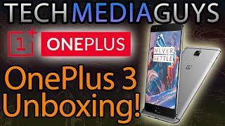 OnePlus 3 Unboxing & Setup