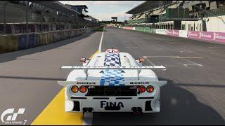 Gran Turismo 7 | McLaren F1 GTR Race Car Long Tail 97' - Circuit de la Sarthe No Chicane [4K PS5]