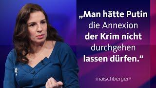 Welche Folgen hätte das Einfrieren des Krieges? Marina Weisband und Sahra Wagenknecht | maischberger