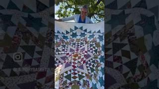 Scrappy Star! Precut now available on our website. #laundrybasketquilts #diy #quilting