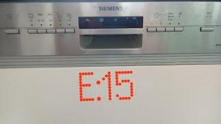 E15 Fehler Siemens Spülmaschine ‍ Dichtung Pumpentopf ‍ -Defekte Dichtung- BEHEBEN ‍