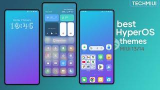 Best themes for Xiaomi HyperOS | HyperOS control centre themes