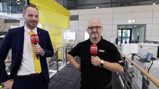 FANUC's booth tour at EMO 2023 with Nils and Joe