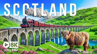 Scotland 8K Ultra HD - Majestic Highlands and Enchanting Castles with Relaxing Music - 8K Video