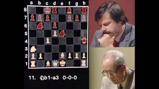 BBC Master game series 6   02  Round 1   Byrne vs  Hort