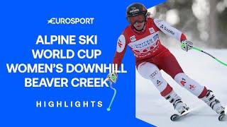 Defending Champ Hütter Takes Beaver Creek Victory | FIS Alpine Ski World Cup 2024/25 Highlights