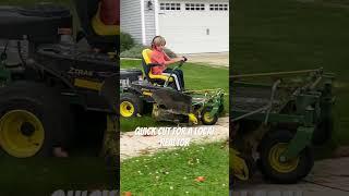 Ten years old still #lawnmowing in September! #johndeere #lawncare
