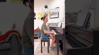 Finally 6 years of piano payed off #sofimanassyan #viral #funny