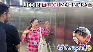 अकेली लड़की IN DELHI CITYTECH MAHINDRA‍ office VLOG