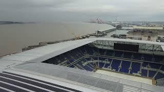 Everton Stadium at Bramley Moore Dock 2/11/24. Music Richard Wagner ️