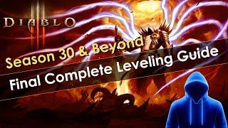 Diablo 3 Season 30 Complete Leveling Guide For All Classes