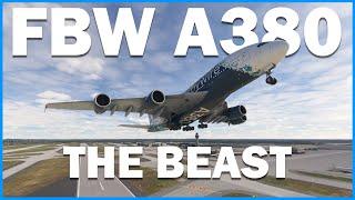 MSFS LIVE | Flying The UPDATED Beast! | FBW A380 | EDDM ️ EGLL #msfs2020 #flybywirea380