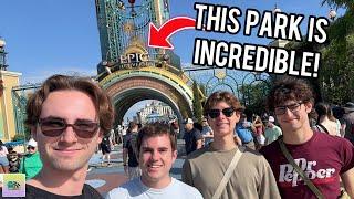 Visiting Universal’s BRAND NEW Theme Park for the First Time! || Epic Universe Vlog