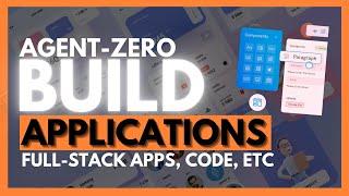 Agent-Zero: Autonomous AI Agent Framework Can DO ANYTHING! (Generate Full-Stack Apps, Code, etc.)