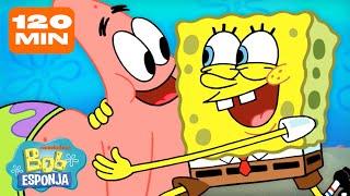 Bob Esponja | 120 MINUTOS de Bob Esponja & Patrick  | Bob Esponja em Português