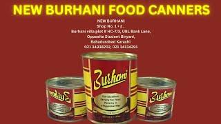 NEW BURHANI FOOD CANNERS