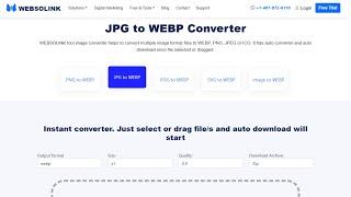 JPG PNG to Webp Image convert to your website!