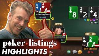 GirafGanger7 only plays Aces?! Online Poker Highlights!