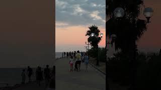 Beach walk in Sochi, Russia