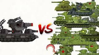 KV 6 VS All soviet tanks   Home Animations