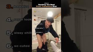 Ranking The Best Prom Transitions OAT (Part 7) #ranking #prom #tiktok #usa