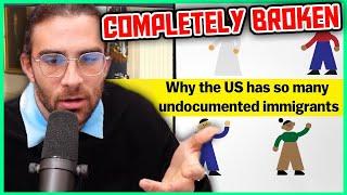 Hasanabi Reacts to The law that broke US immigration | Vox