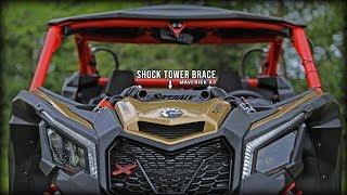 How to Install SuperATV Shock Tower Brace on Can-Am Maverick X3