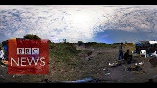 Calais: 'The Jungle' migrant camp in 360 video - BBC News