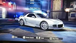 Need for speed carbon Mazda Rx7 all body kits