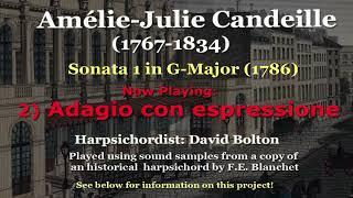 Amélie-Julie Candeille (1767-1834): Sonata 1 in G-Major, Opus 1, 1